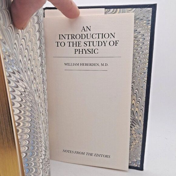 Classics of Medicine Library Introduction to the Study of Physic Heberden - Picture 2 of 9